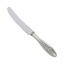 Серебряный столовый нож с цветочным узором на ручке  40030140А05